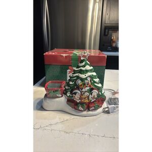 SCENTSY Disney Mickey & Friends Christmas Tree Wax Warmer Holiday Lights WORKS